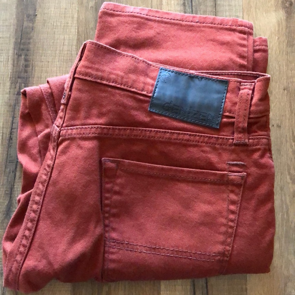 Levi’s Rust Orange 216 Skinny 30x30 pants